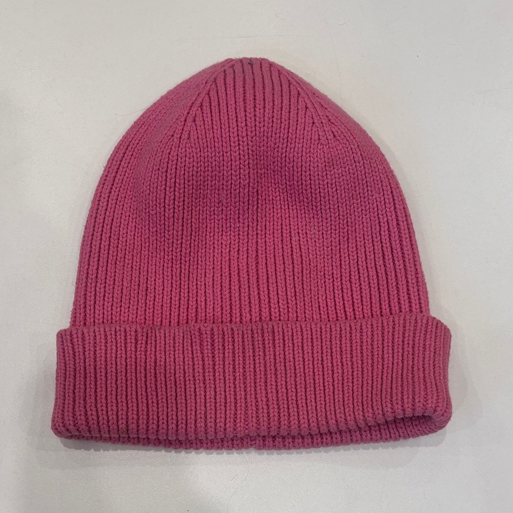 GAP Vibrant Pink Knit Hat